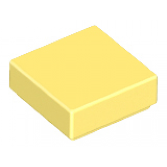 tegel 1x1 bright light yellow